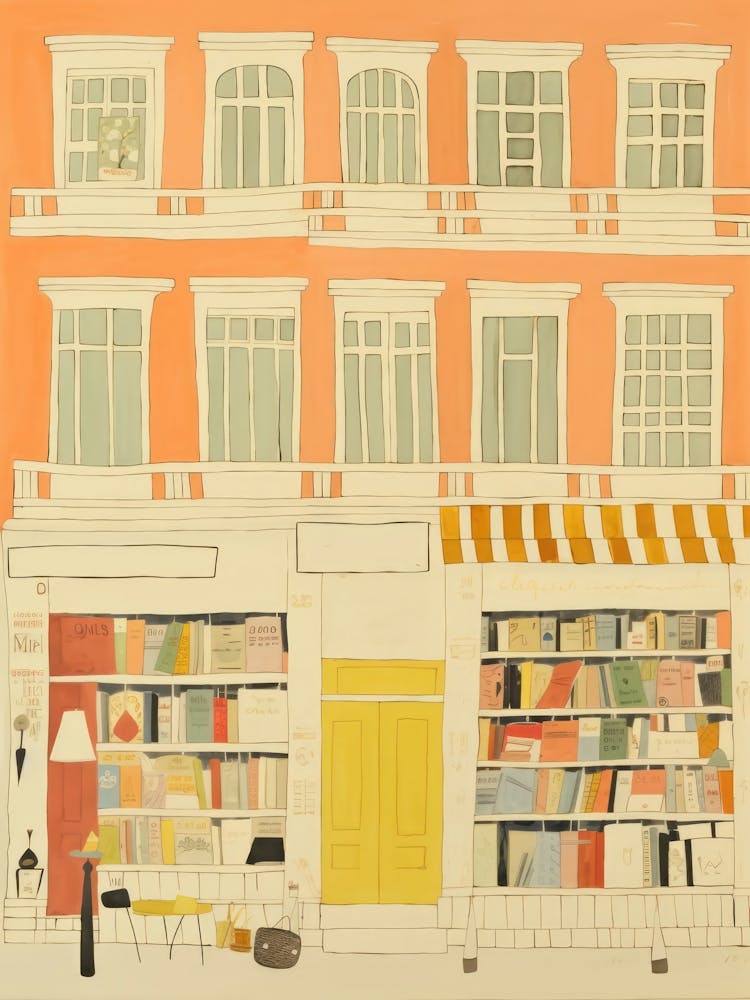 Madrid The Book Nook Pastel Colours 3
