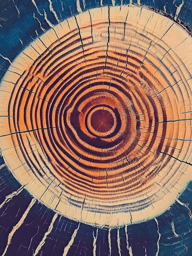 Wood Tree Rings 15