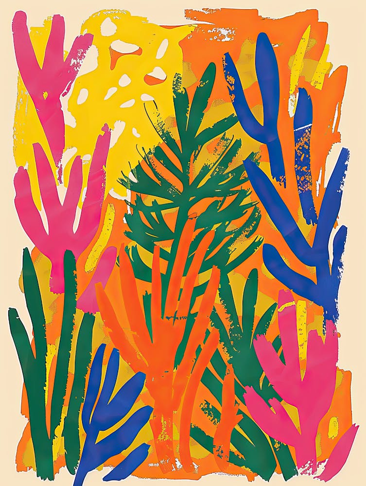 Neon Jungle Matisse Style 1