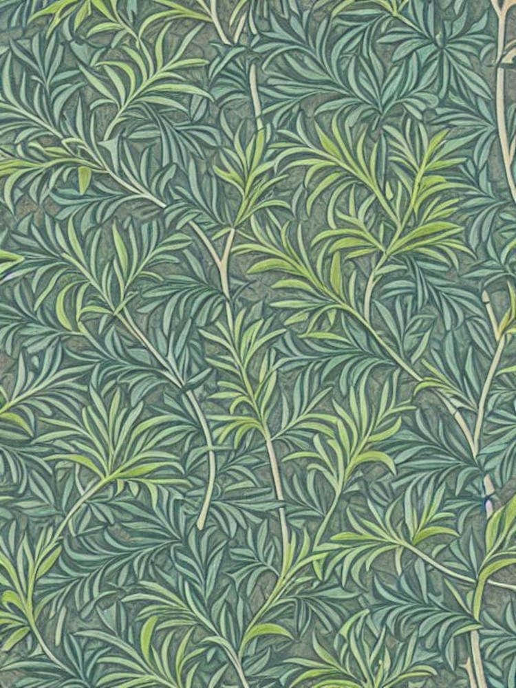 Fraser Fir 2 tree Vintage Botanical