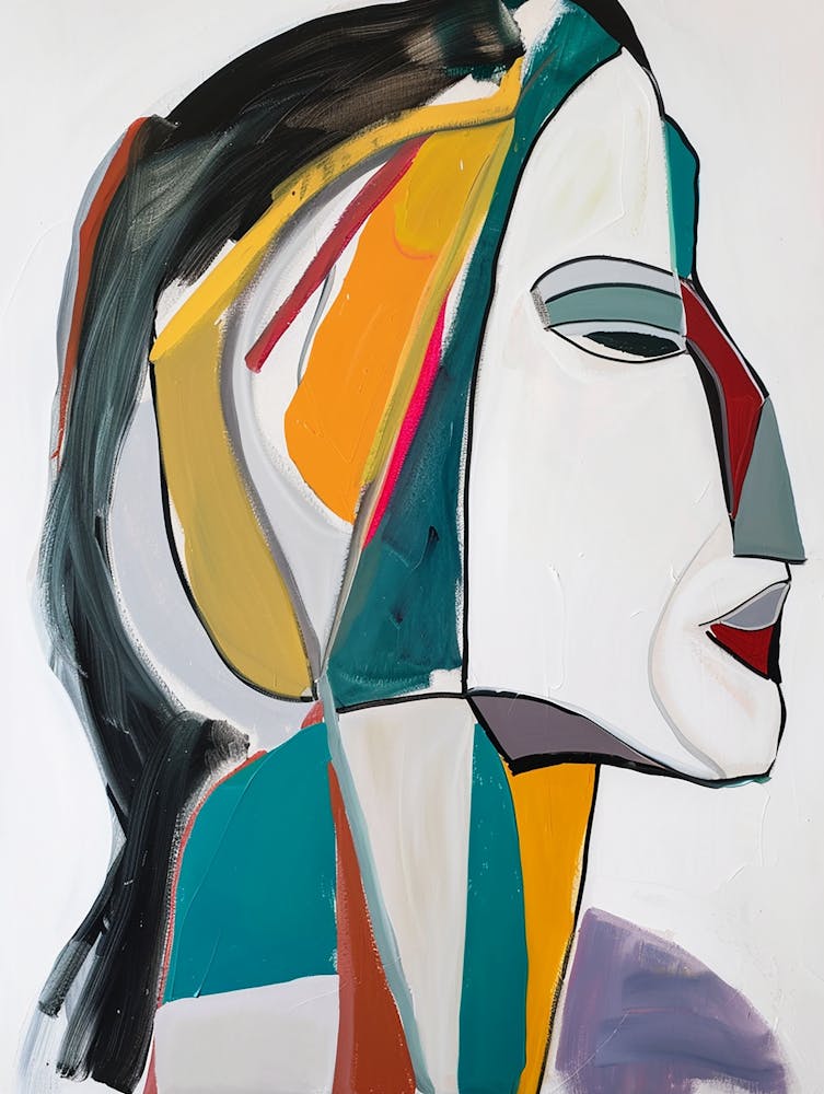 Abstract Portrait Of A Woman 2