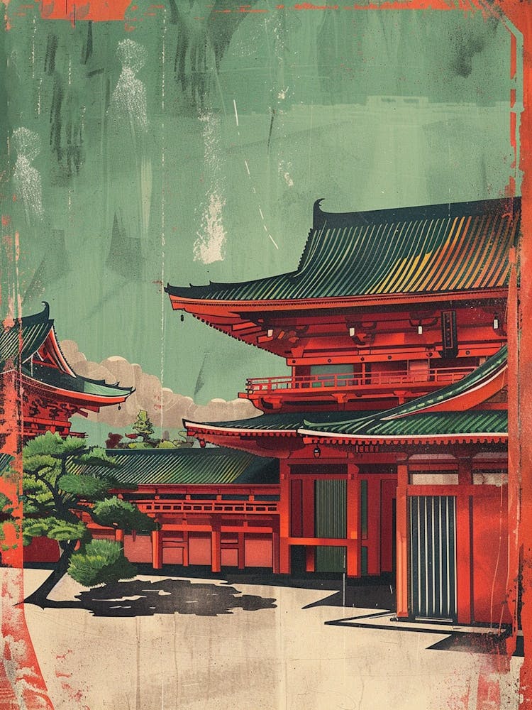 Todai-ji Moderne Mitte des Jahrhunderts 2