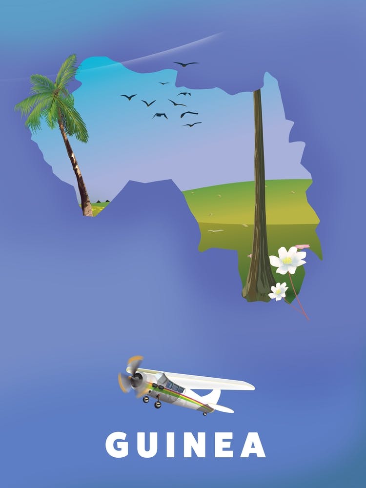 Guinea Map