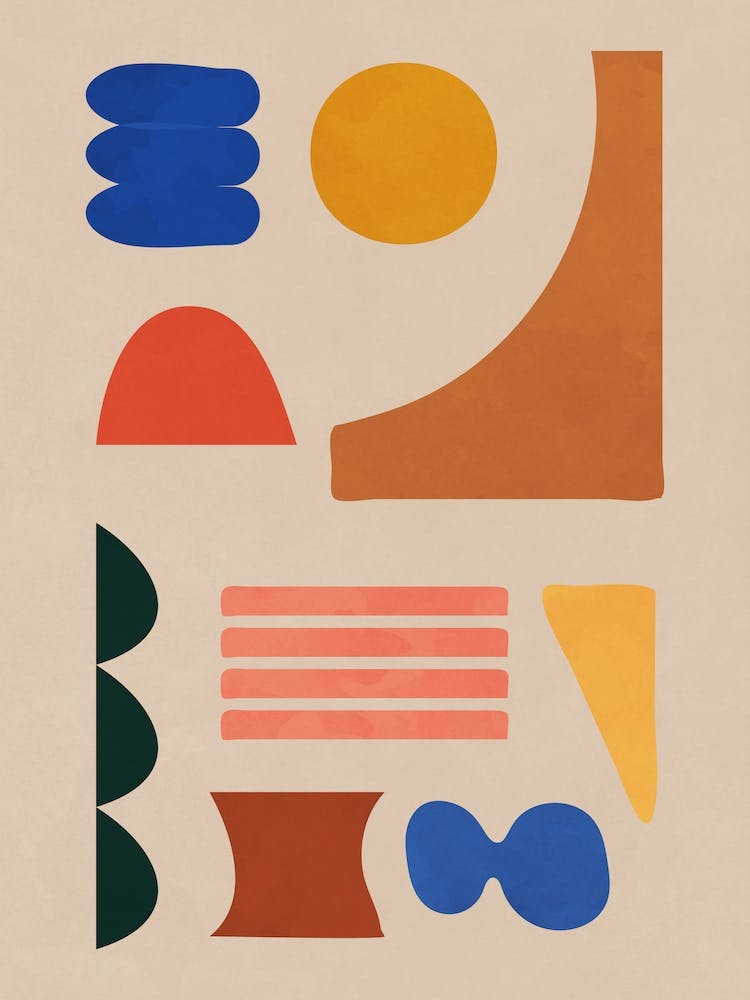 Colorful Modern Abstract Shapes