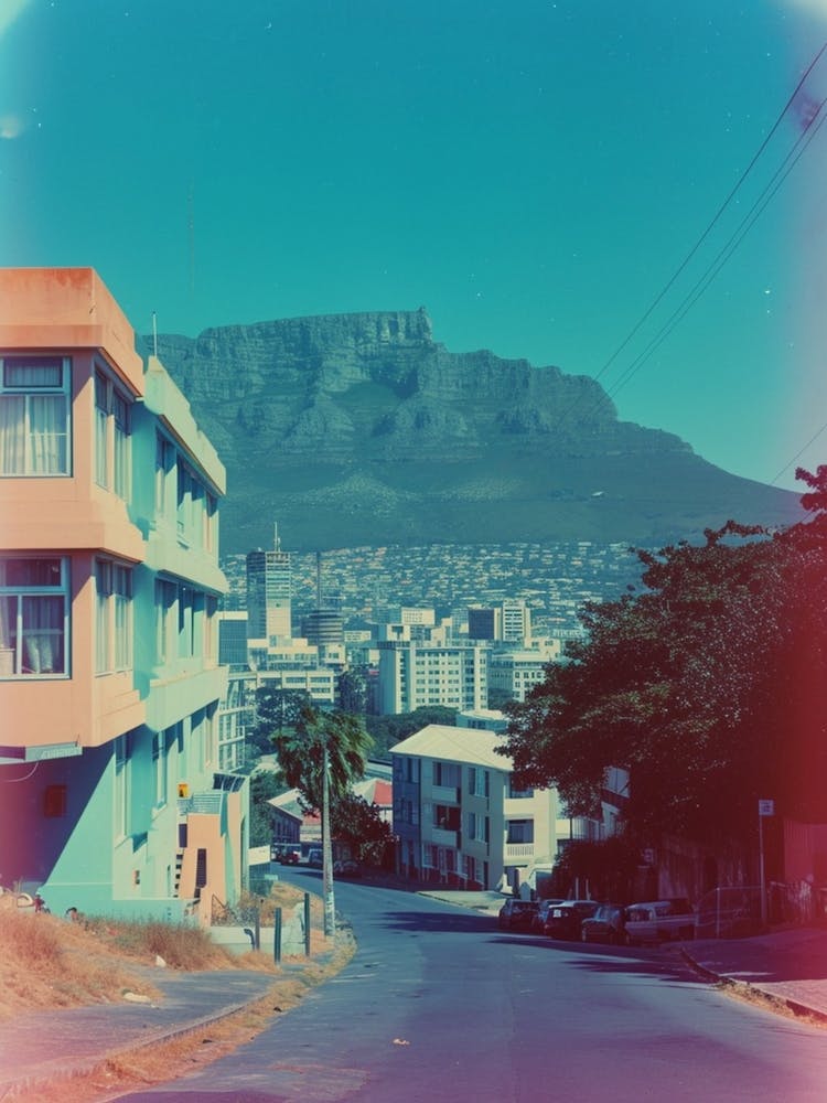 Cape Town Retro Polaroid Inspired 3