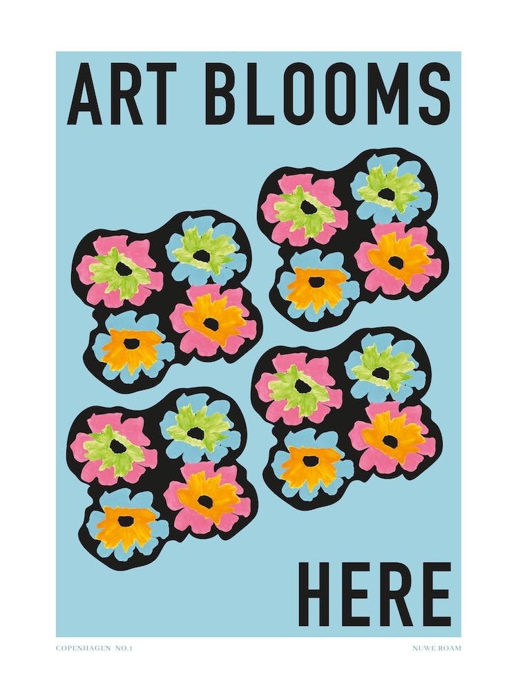 Art Blooms Here