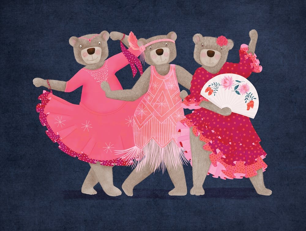 Ballroom Dancing Bears Animal Families