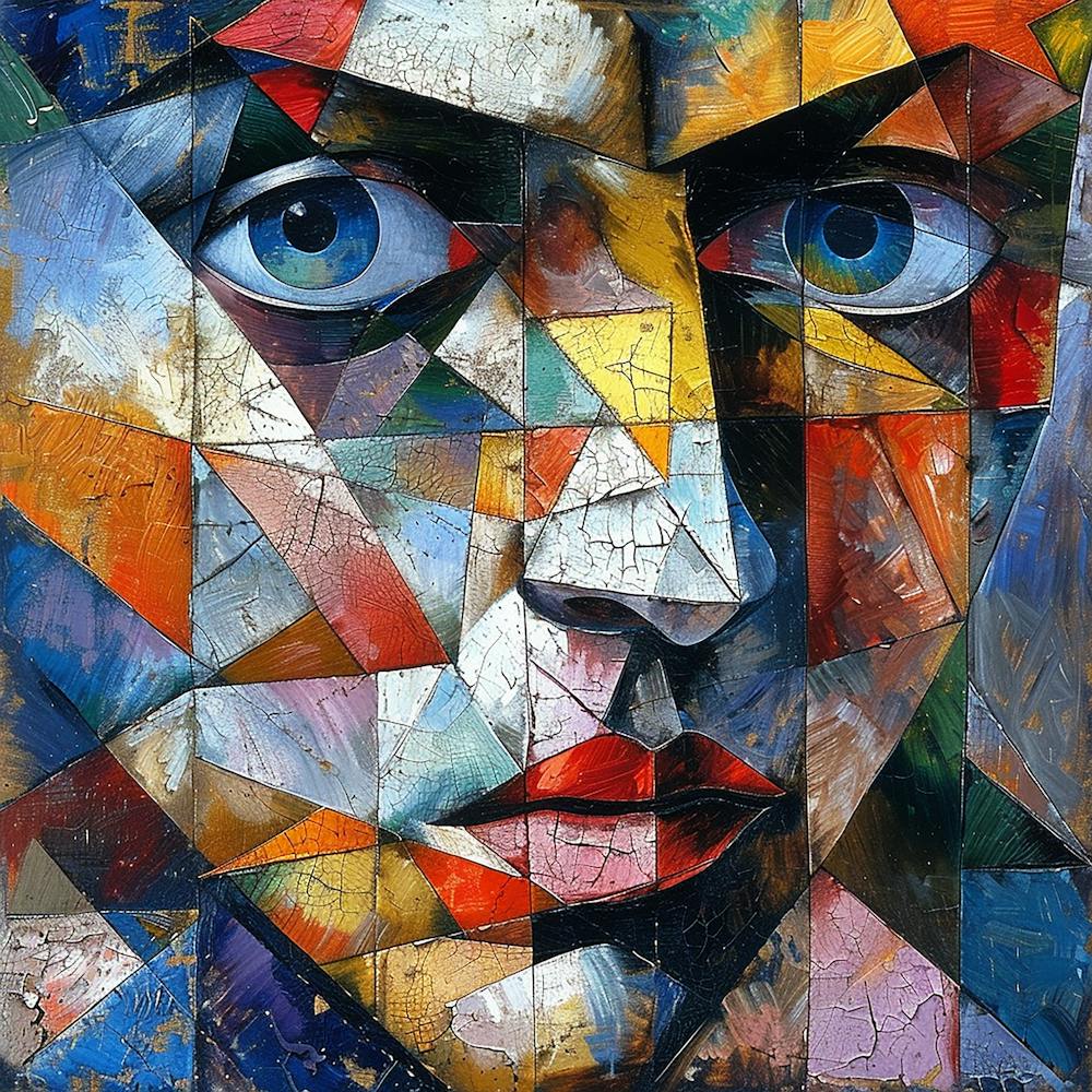 Abstract Portrait Of A Woman 8