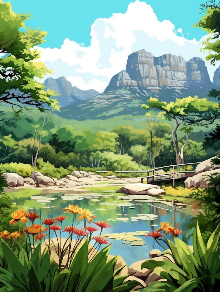 Kirstenbosch National Gardens Cartoon 2
