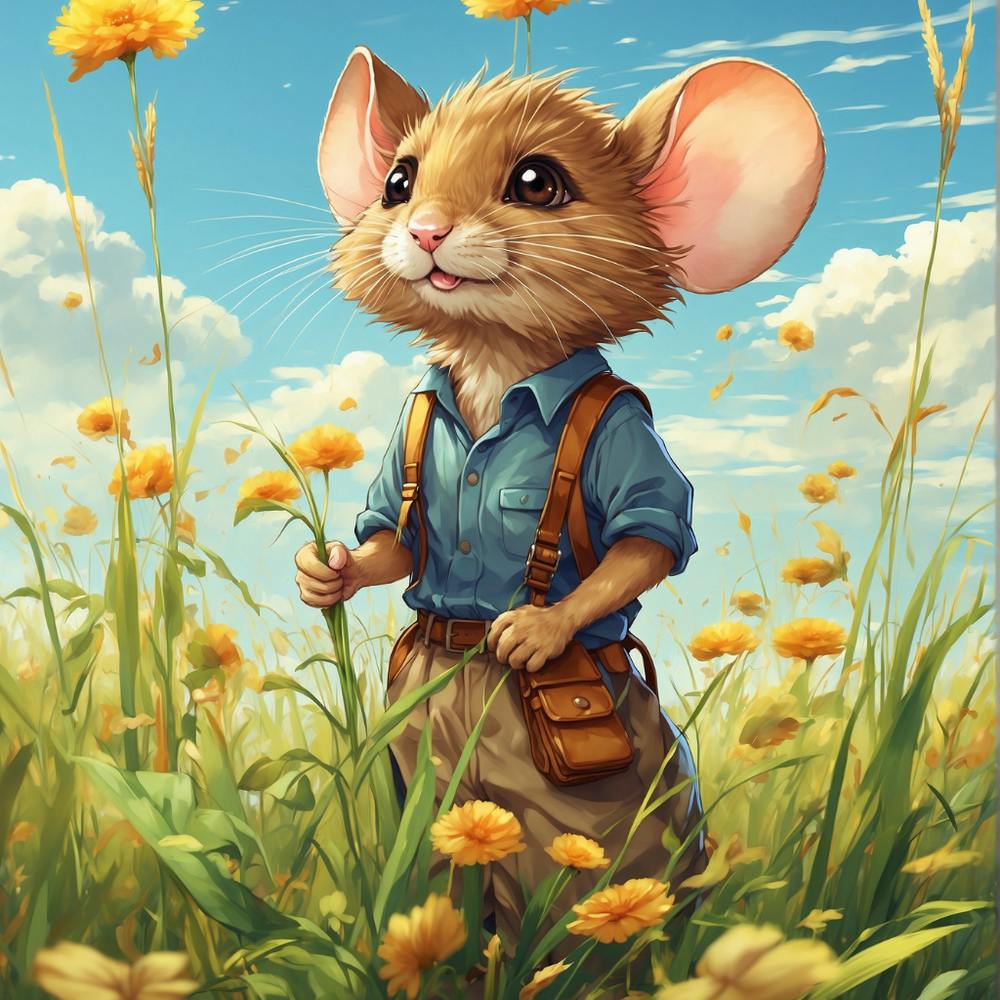 Mouse In The Meadow