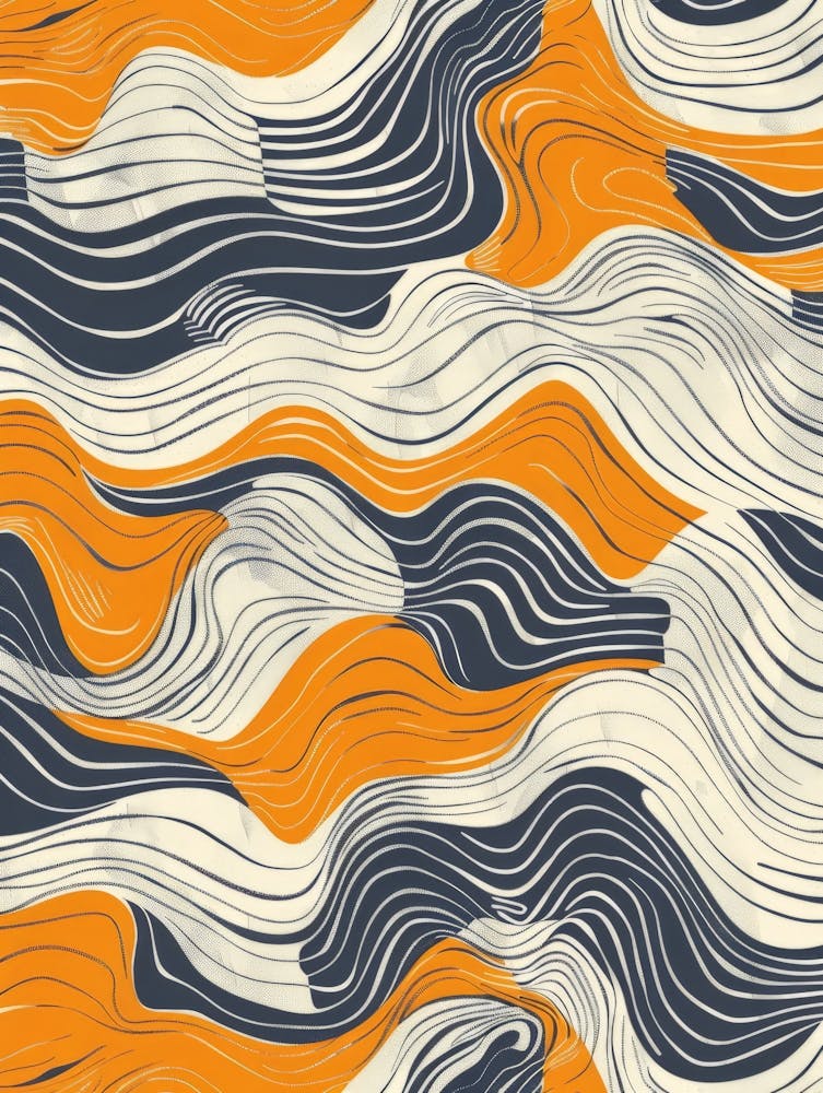 Abstract Wave Pattern 6