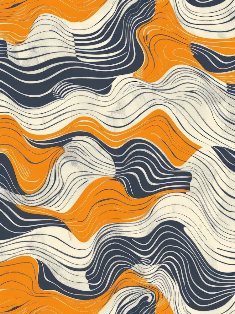 Abstract Wave Pattern 6