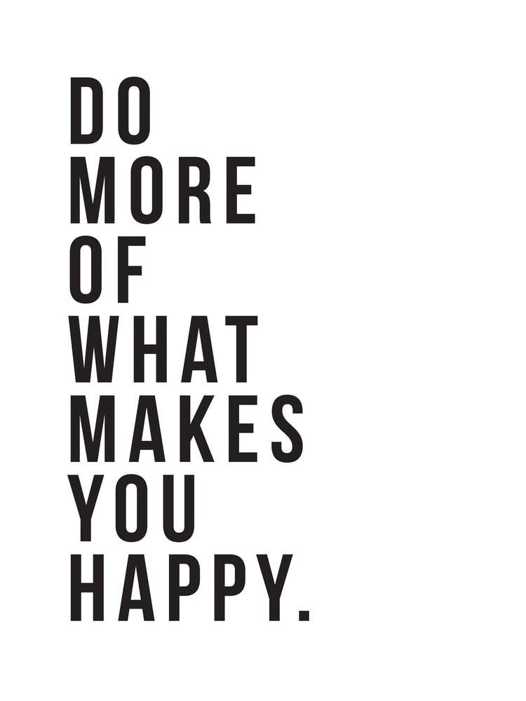 Do More Be Happy