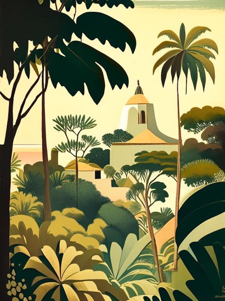 Isla Mujeres Mexico Rousseau Inspired Tropical Destination