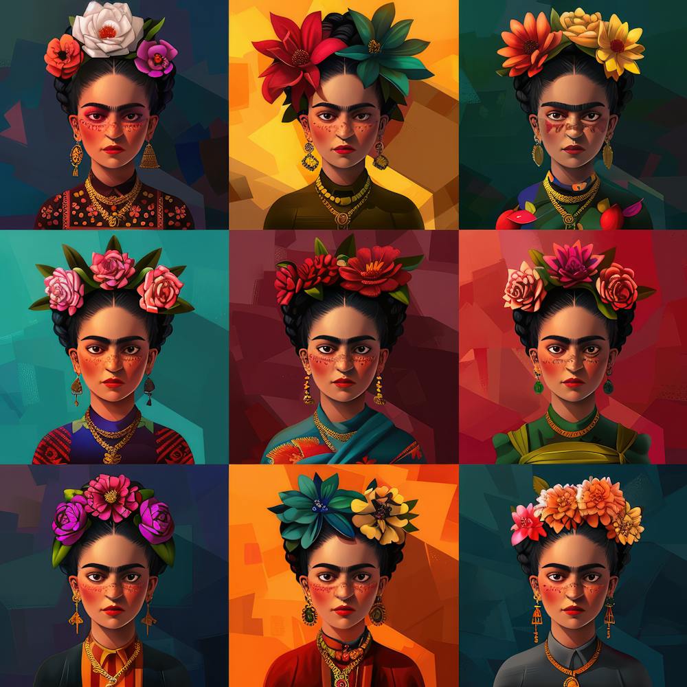 Aspects of Frida Kahlo in Avatars 1