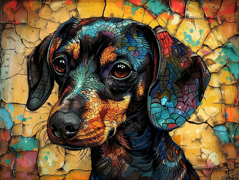 Dachshund Fine Art Portrait 2