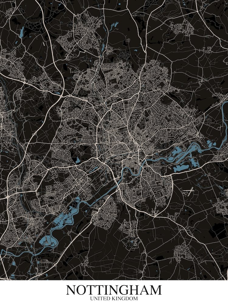 Nottingham Black Blue