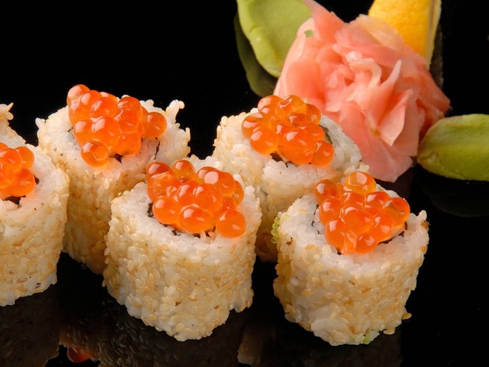 Sushi With Caviar 1