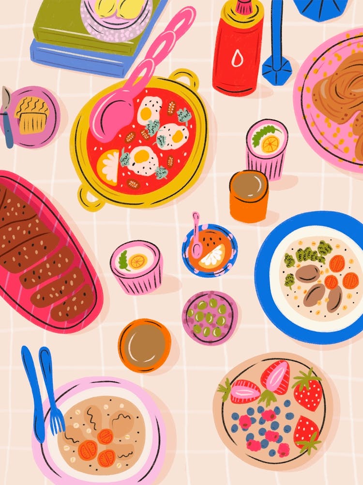 Breakfast In A Plate