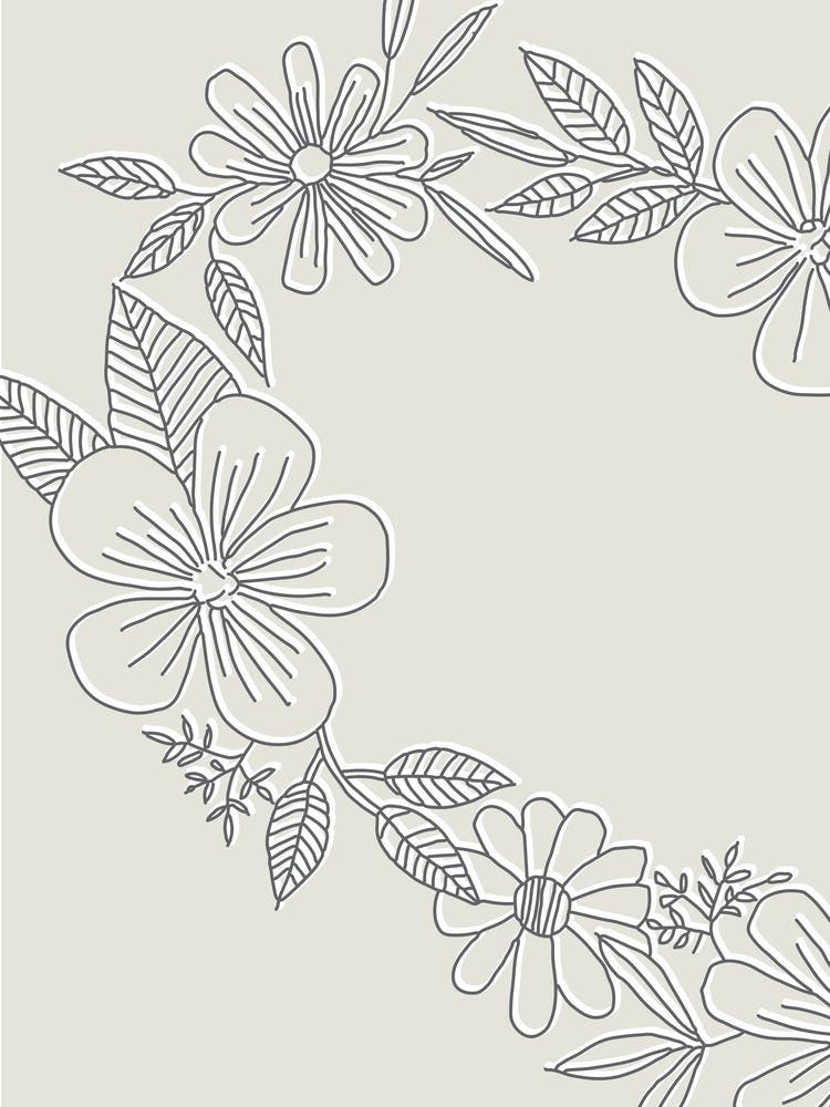 Flower Outlines
