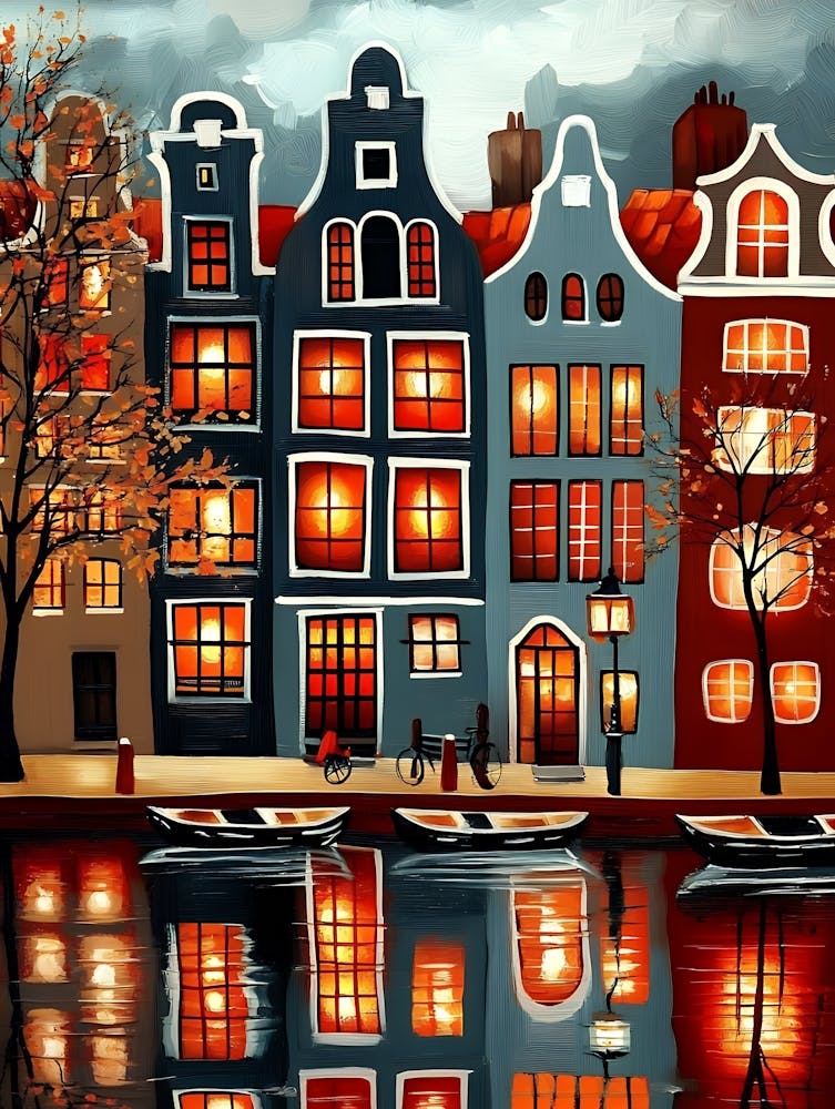 Amsterdam At Night 7