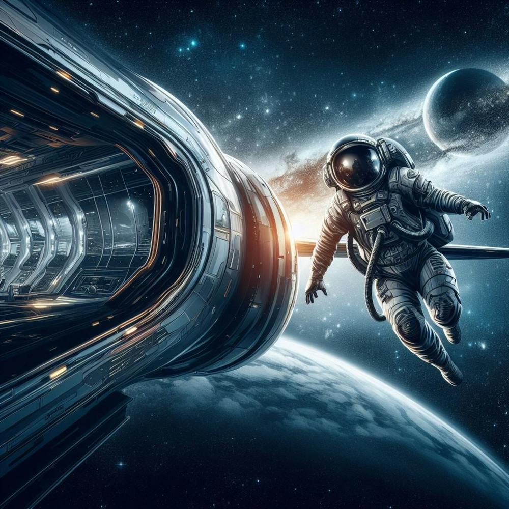 Astronaut In Space