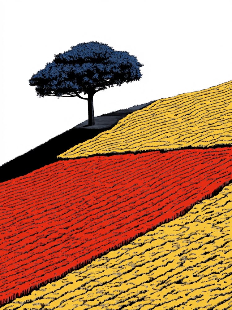Tree In A Field 2