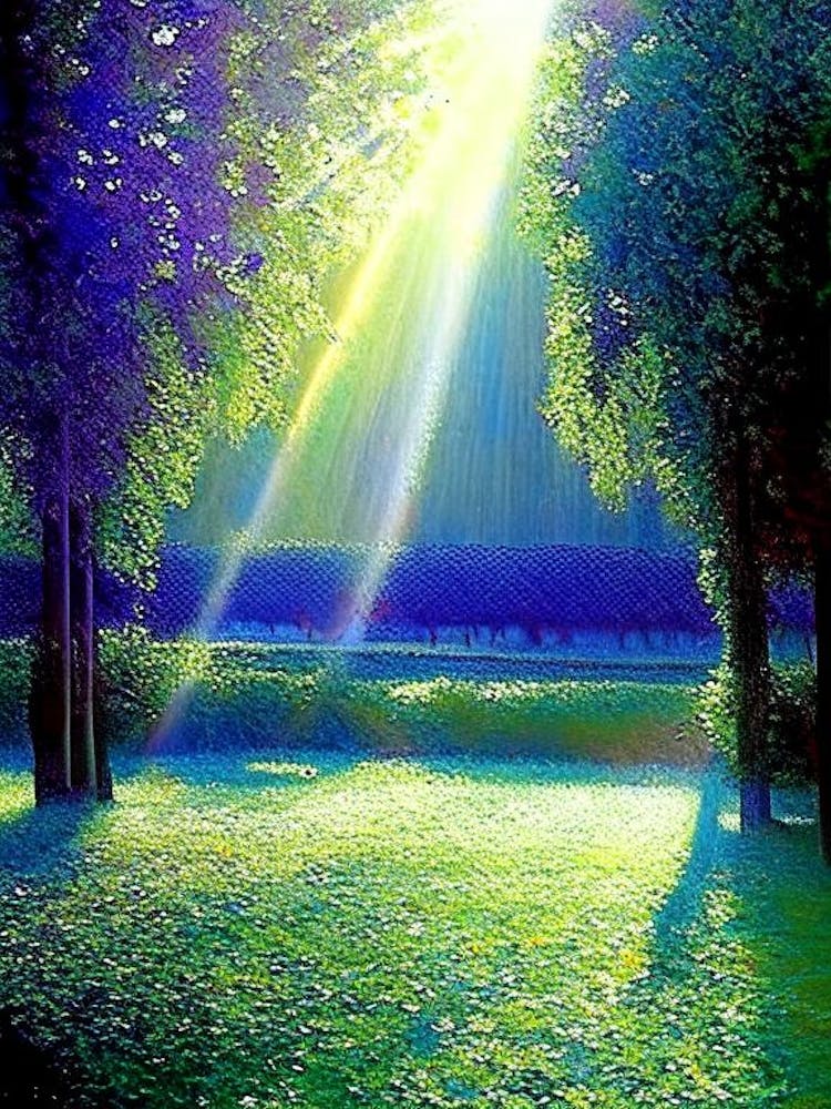 Versailles Gardens, France Classic Painting