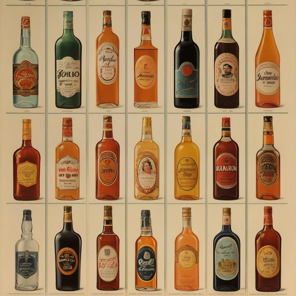 Default Vintage And Retro Alcohol Advertising Aesthetic 3