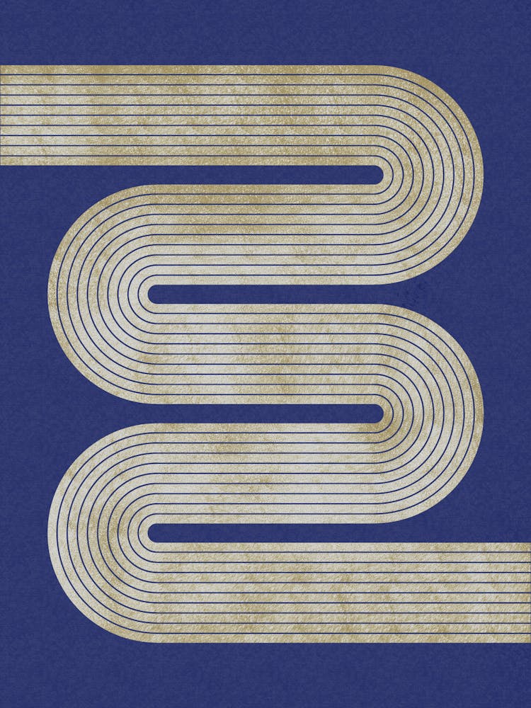 Abstract Mid-Century Track