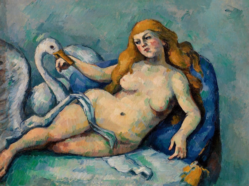 Leda And The Swan, Paul Cézanne