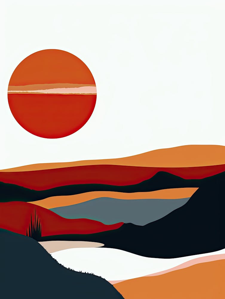Sunset In The Desert, Simplicity
