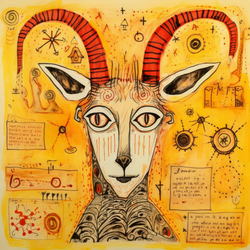 Abstract Mountain Goat 2