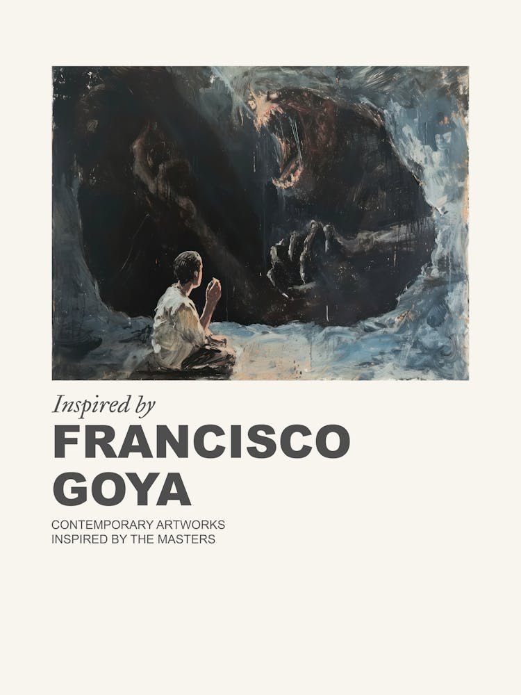 Museum Poster Inspired By Francisco Goya 2