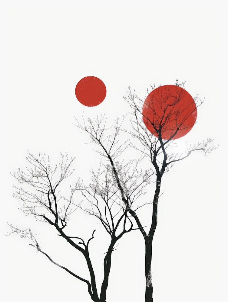 Bare Trees Canvas Print