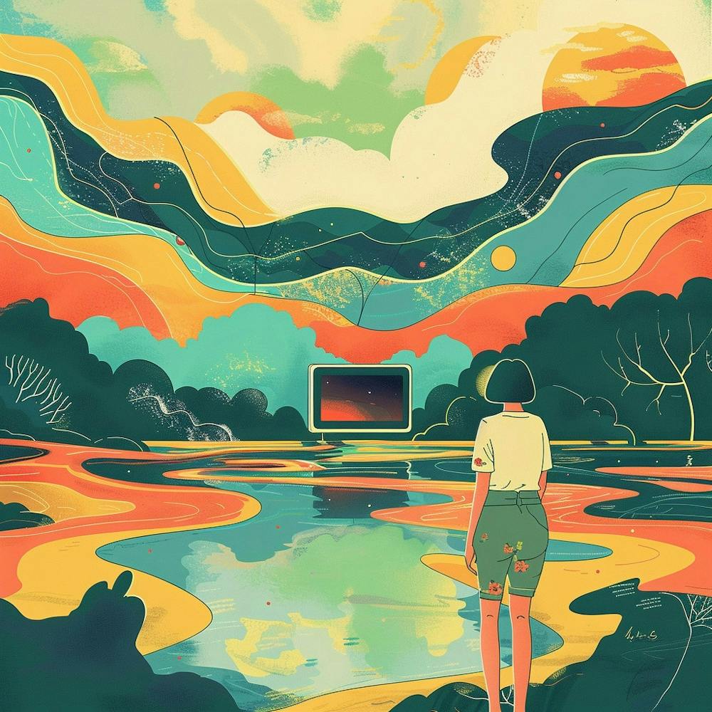 Landscape, Landscape Painting, Landscape Painting