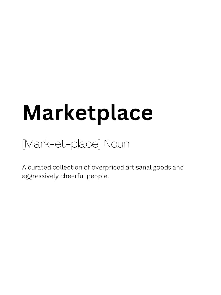 Marketplace Definition Meaning