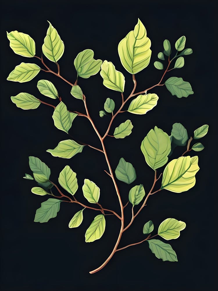 Elm Tree Branch