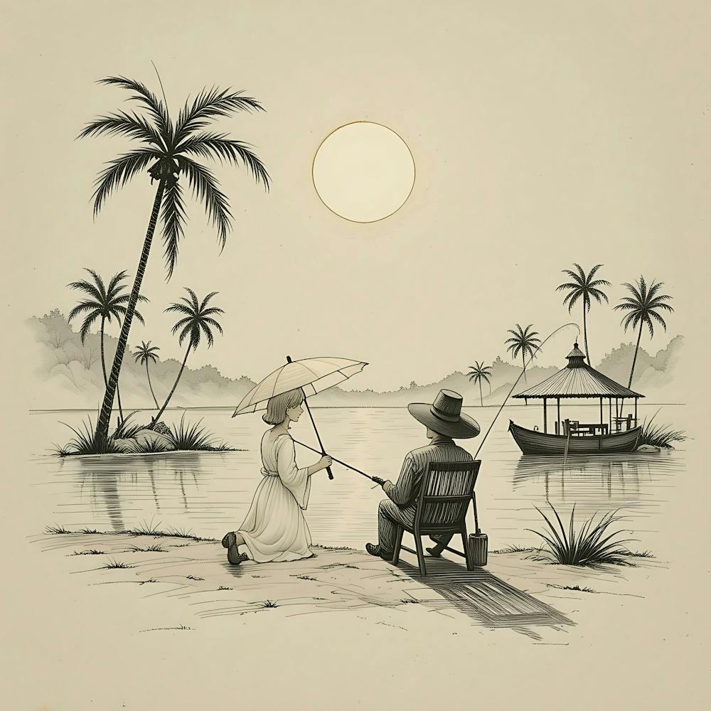 Day At The Beach Painting