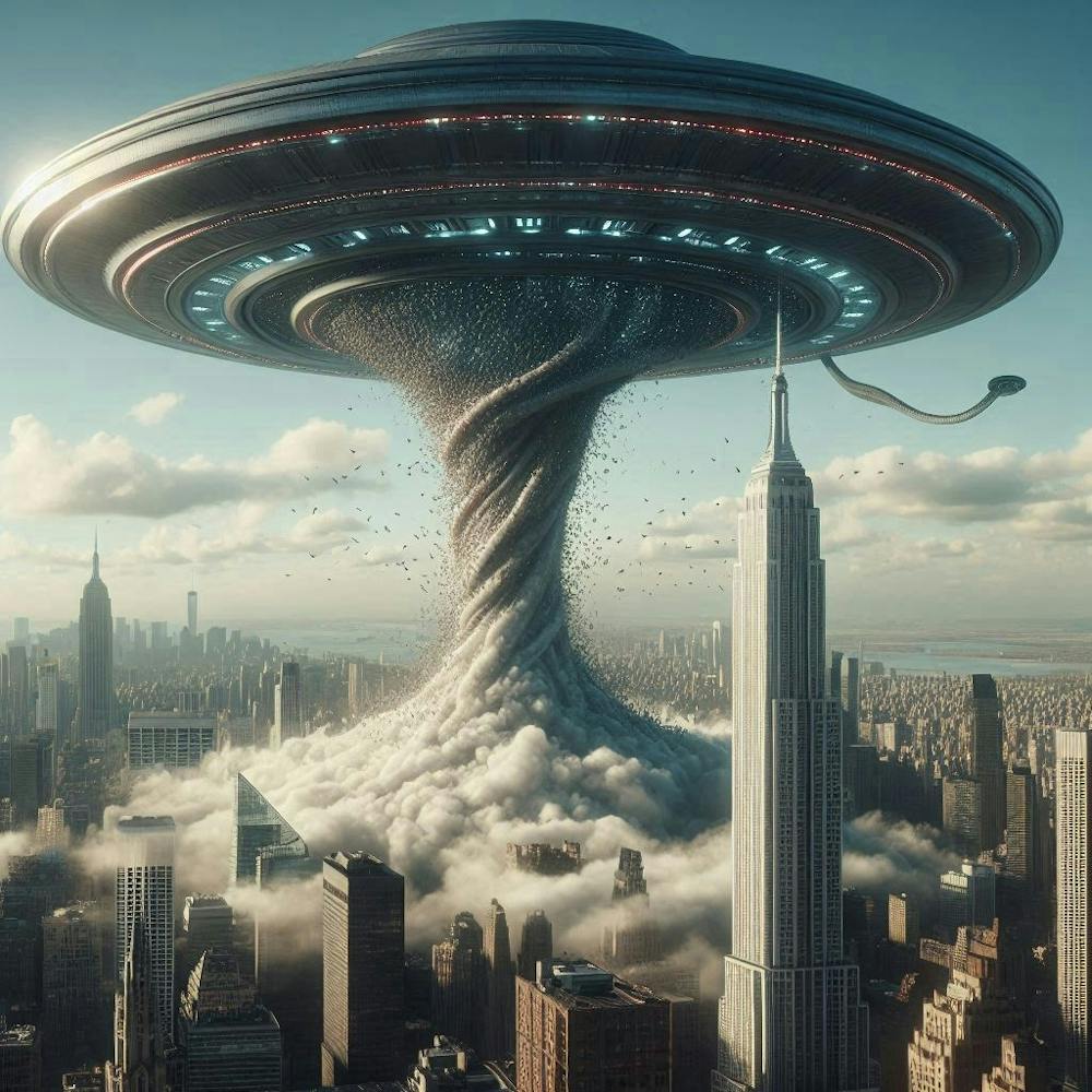 Vaisseau Spatial Extraterrestre 1