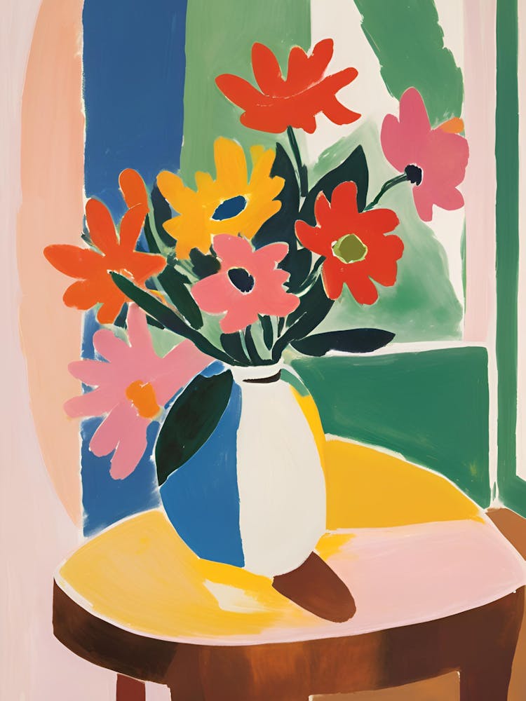 Matisse Flowers In A Vase 6