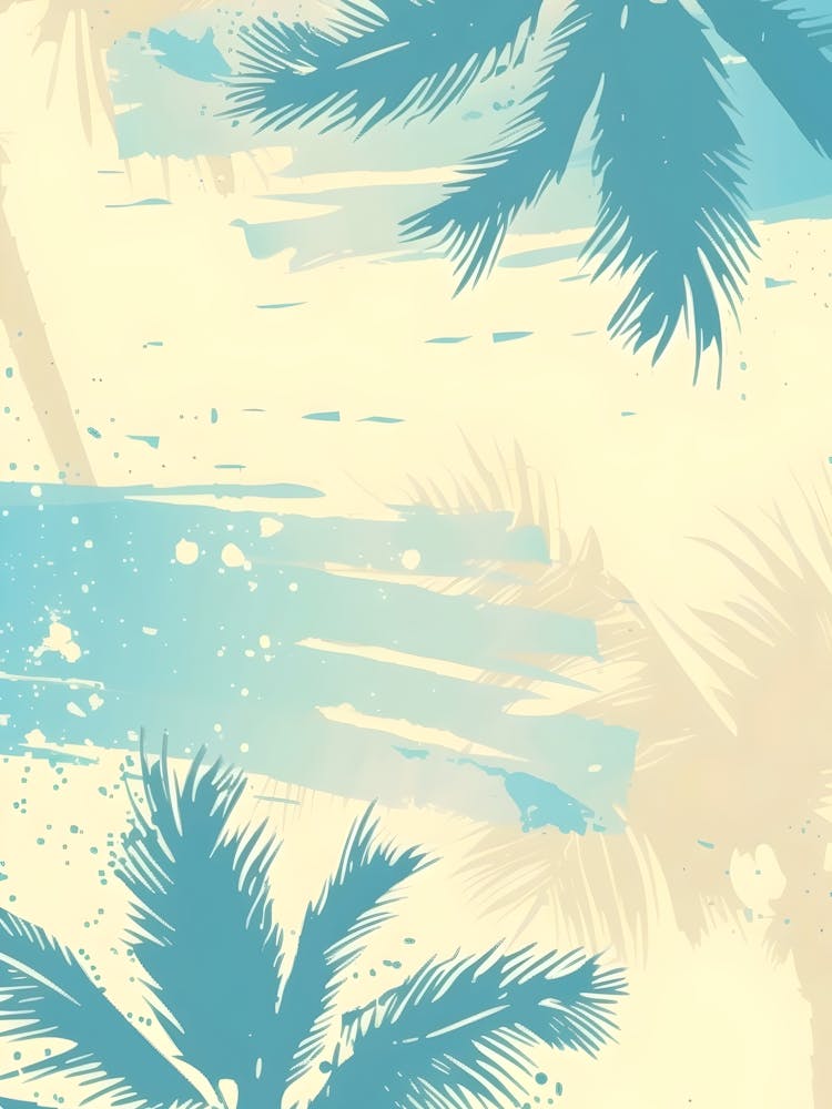 Palm Trees Background Vector