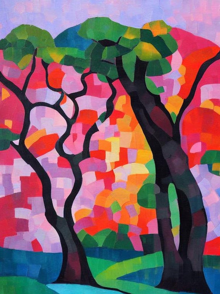 White Ash Tree Cubist