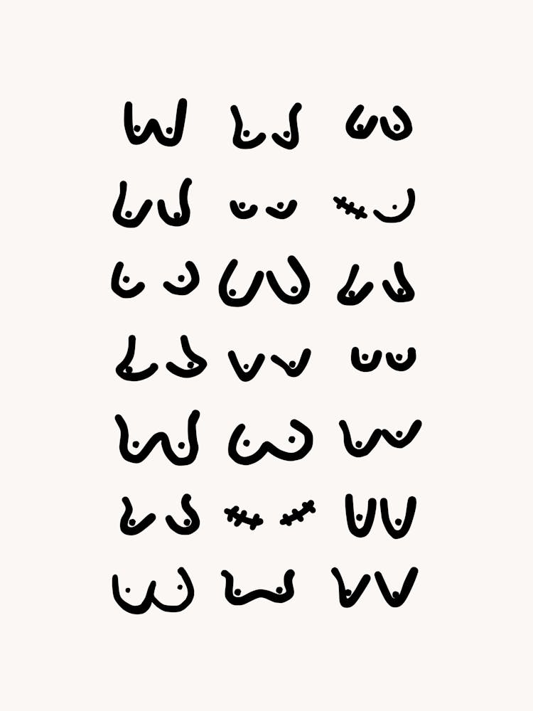 Boobs Print