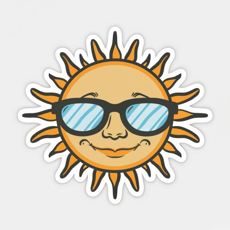 Sun With Sunglasses