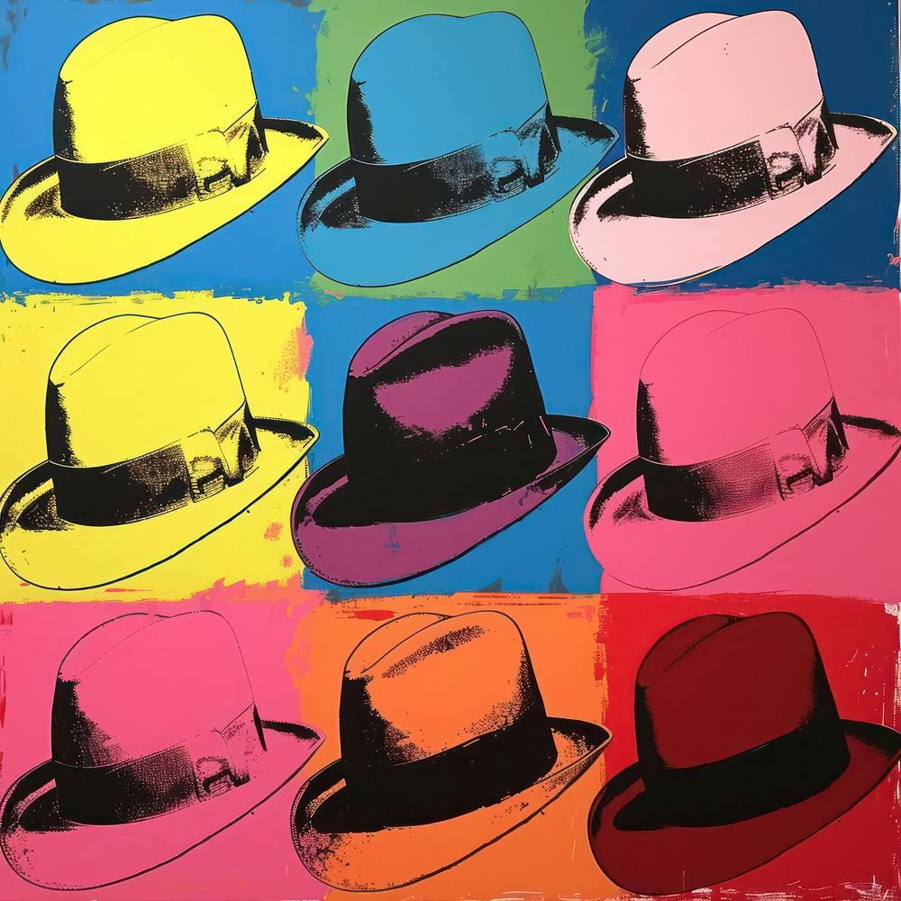 Hats Pop Art 2