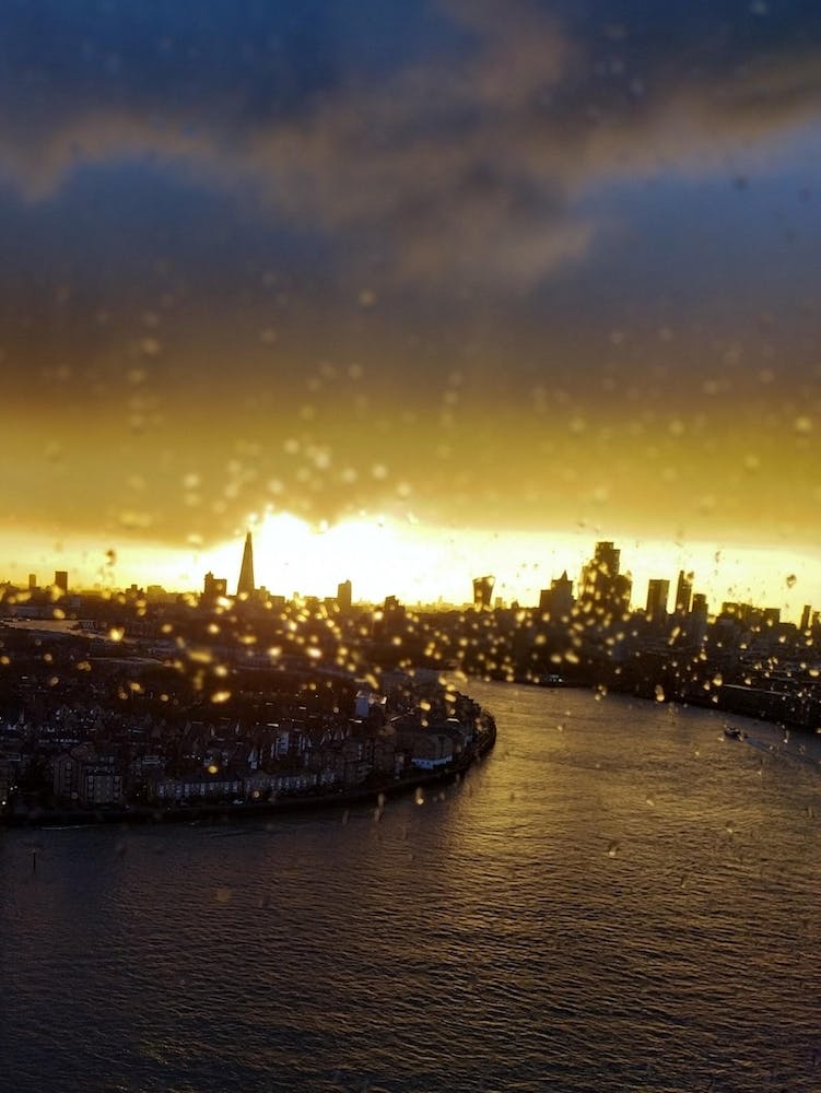 Sunset Over London 1