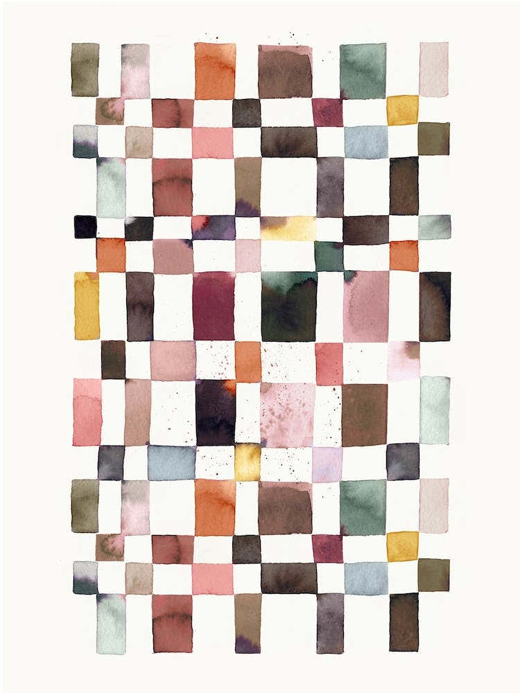 Checker Watercolor