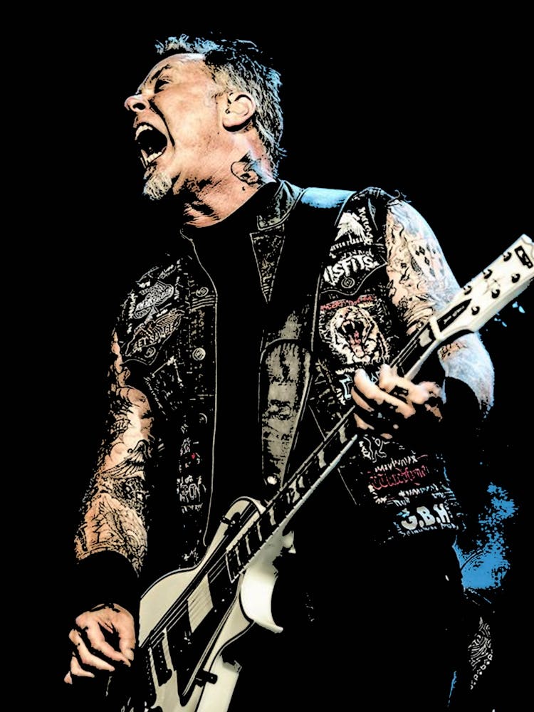 James Hetfield Metallichead band music 27
