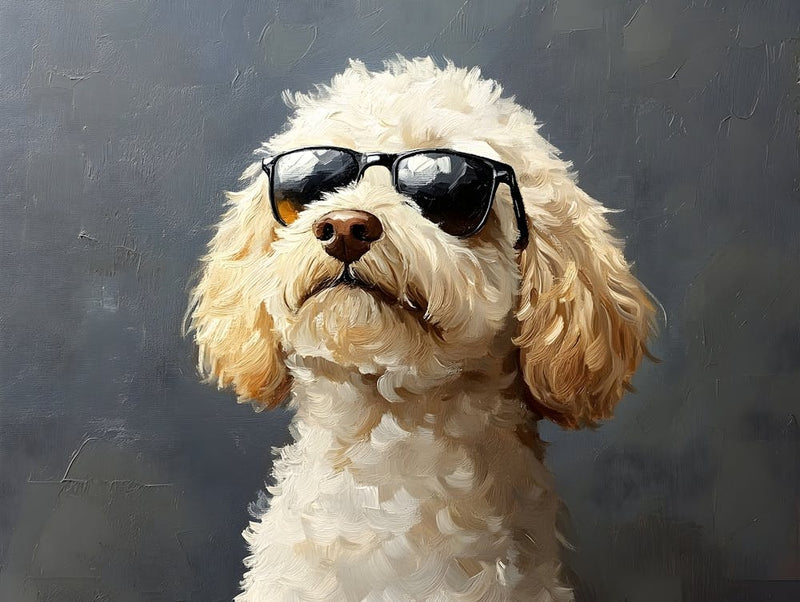 Doodle Wearing Sunglasses 2
